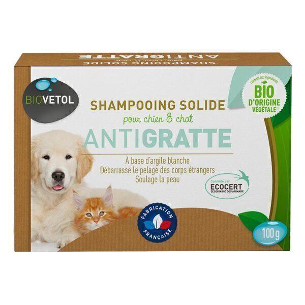 Shampoing solide anti-démangeaison chien et chat 100g