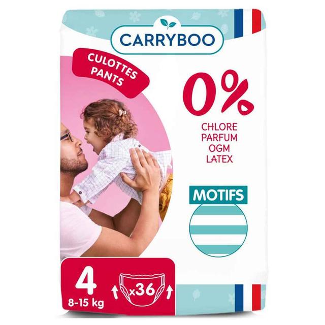 Jumbo 36 Culottes T4 (8-15kg) Ecologiques Dermo-sensitives