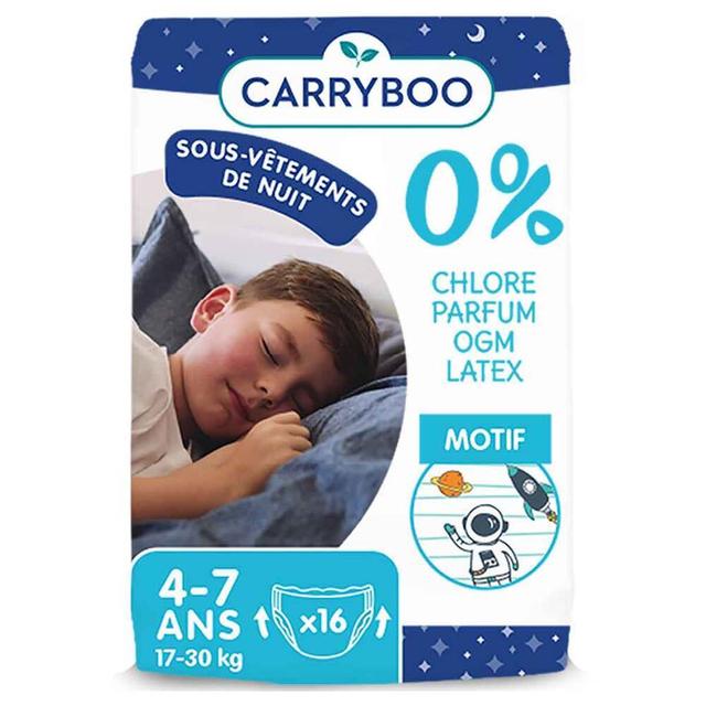 16 sous-vêtements de nuit absorbants Garçons 4-7 ans