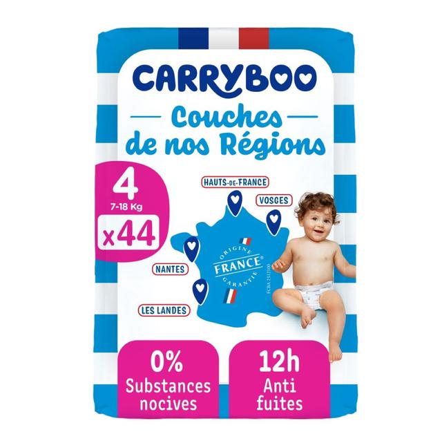 Carryboo de nos régions - Couche T4 (7-18kg), x 44