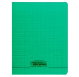 Cahier piqué POLYPRO 24x32 cm Vert