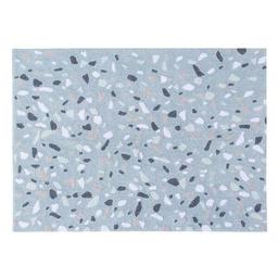 Tapis coton Terra - bleu marine -140 x 200