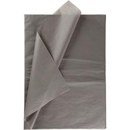 Papier de soie - 50 x 70 cm - Gris - 25 feuilles