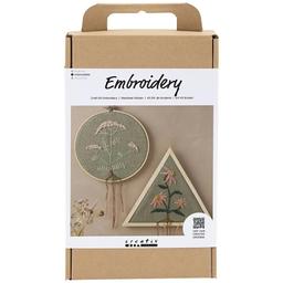 Kit DIY Broderie - Cadres - Vert Kaki