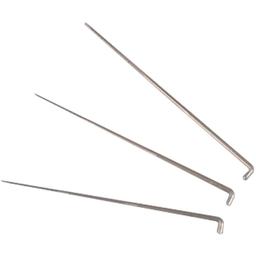 Aiguilles à feutrer fines - 7,5 cm - 10 pcs