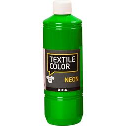 Peinture tissu Textile Color Neon - Vert fluo - 500 ml