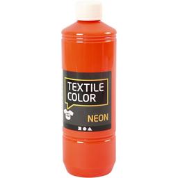 Peinture textile fluo 500 ml - Orange néon