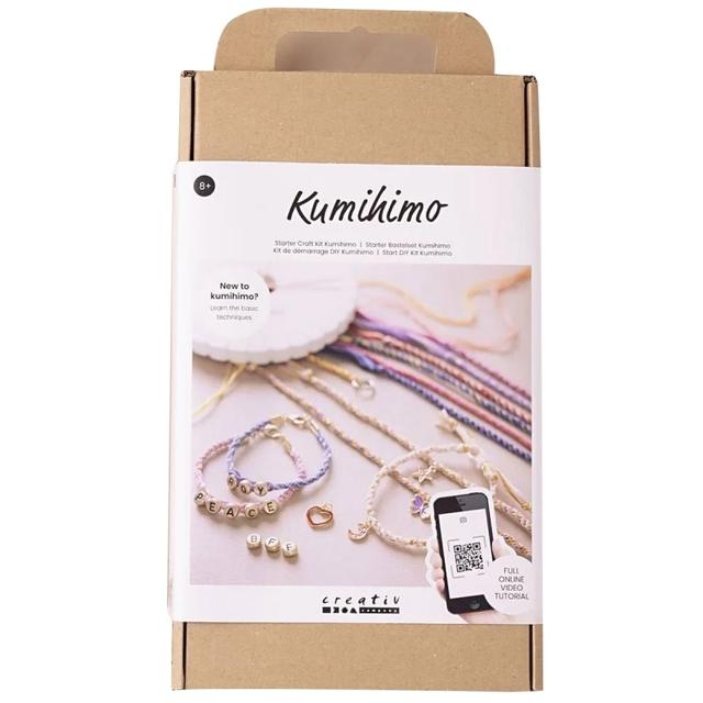 Kit Découverte DIY Kumihimo - Bracelet d'amitié