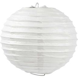 Lanterne boule en papier - 20 cm - 1 pce