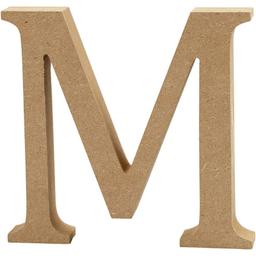 Lettre majuscule en bois à poser - 13 cm