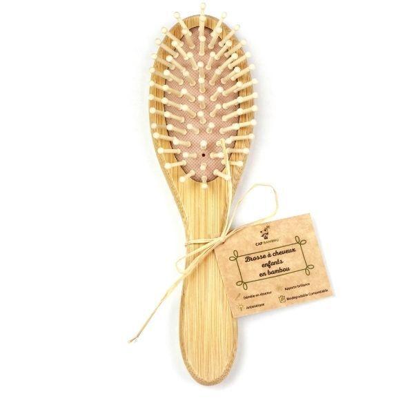 Brosse à cheveux enfants en bambou