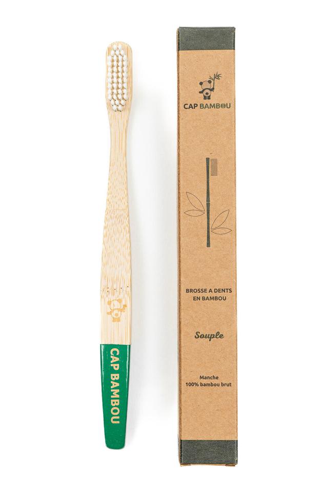 BROSSE À DENTS EN BAMBOU ADULTE SOUPLE