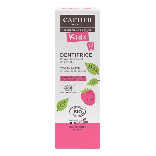 Dentifrice framboise enfant 2-6 ans 50ml