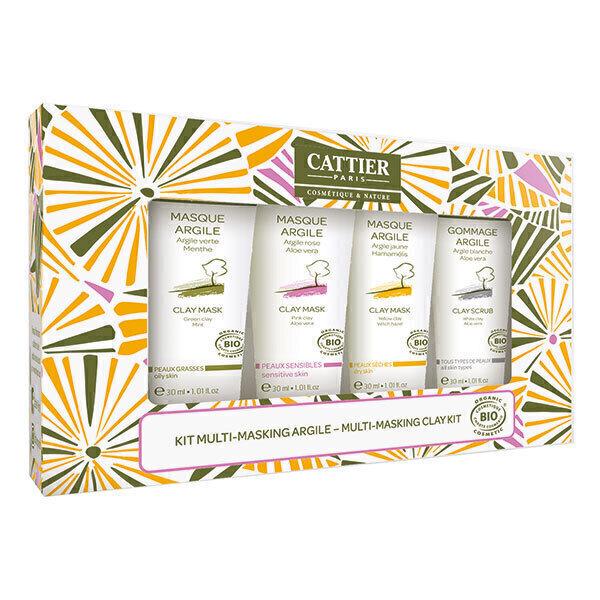 Coffret masques à l'Argile 4x30ml