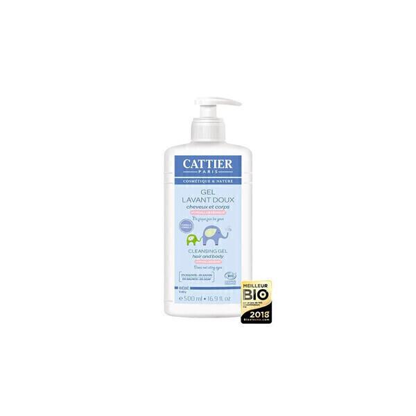 Cattier bébé gel lavant doux 500ml