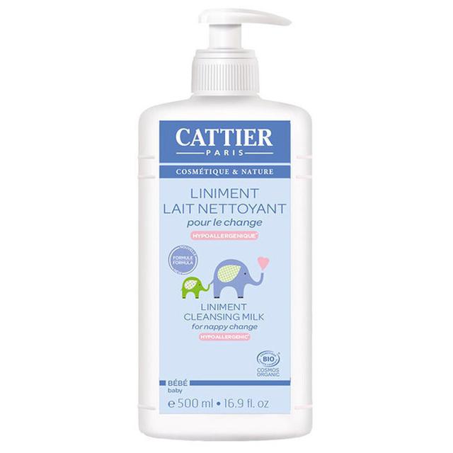 Liniment bio bébé - Lait nettoyant pour le change 500ml