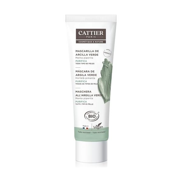 Masque à l'argile verte (peaux grasses) 100 ml de crème