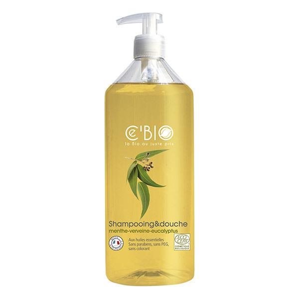 Shampooing et douche Menthe Verveine Eucalyptus 500ml