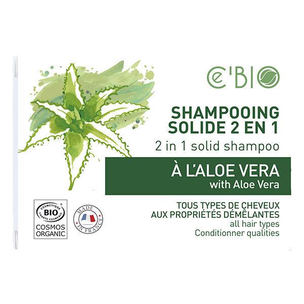 Shampooing solide 2en1 aloe vera 85g