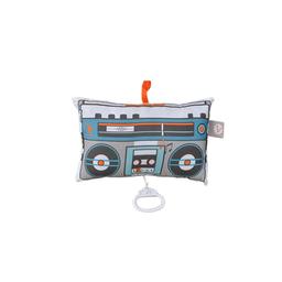 Coussin musical Ghettoblaster turquoise Wonderful world