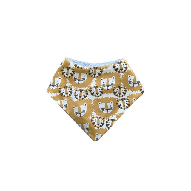 Mini bavoir dentition bandana Tigres & Lions