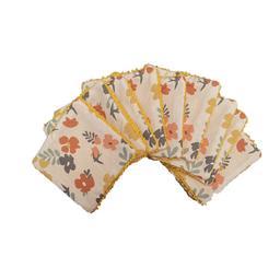 Lot de 10 lingettes lavables Printemps