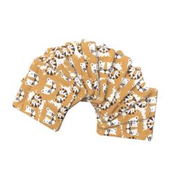 Lot de 10 lingettes lavables Tigres & Lions