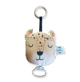 Mini coussin musical nomade Panthere beige BO Amélie Poulain