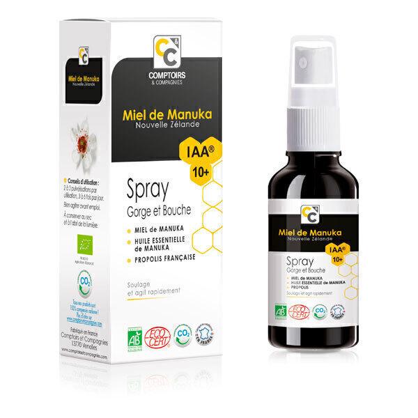 Spray gorge Miel de Manuka - 25ml