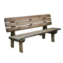 Banc de jardin 4 places en bois Rambouillet