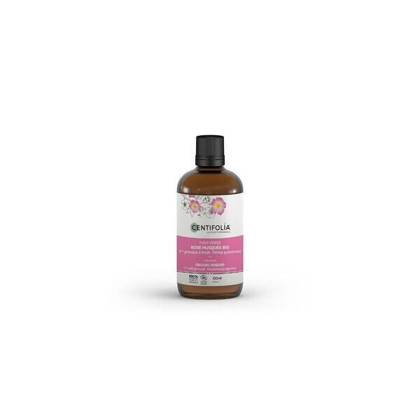 Huile vierge de rose musquée 100 ml Centifolia BIO