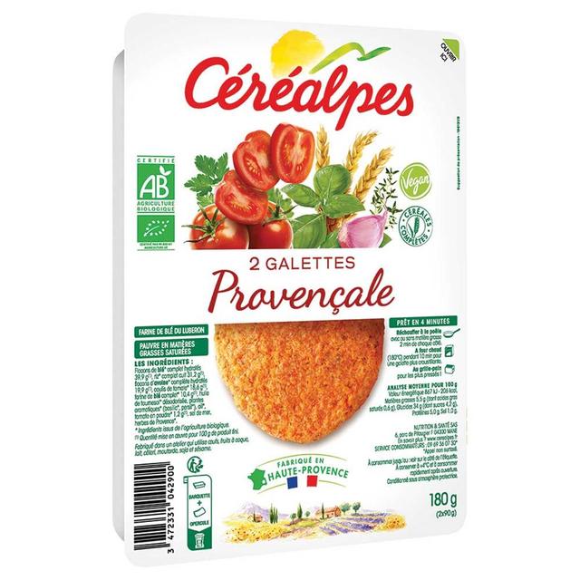 Galettes végétales provençales 2x90g