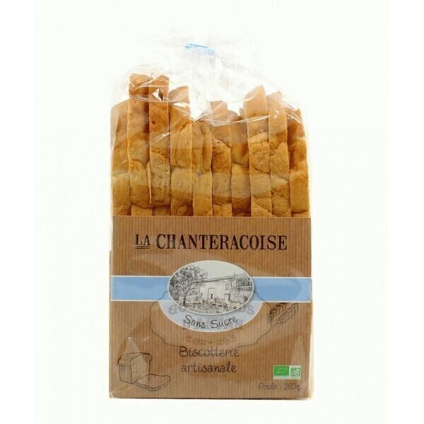 LA CHANTERACOISE - BISCOTTES SANS SUCRE 280G