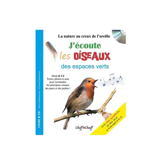 j'écoute les oiseaux des espaces verts