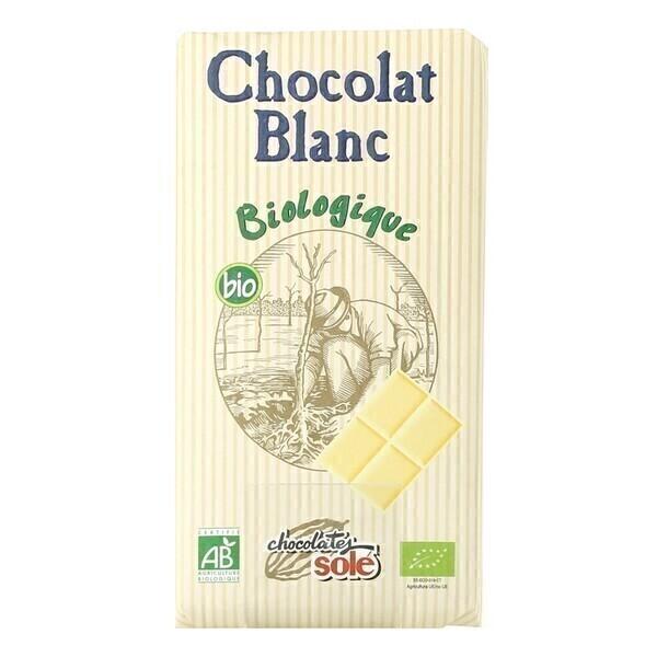 Chocolat Blanc Bio 100g