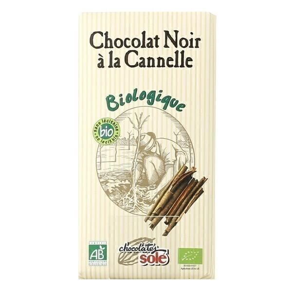 Chocolat Noir 56% À La Cannelle Bio 100g