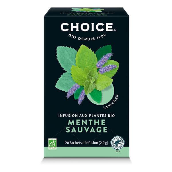 Infusion menthe sauvage 20 sachets