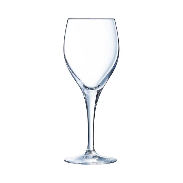 6 verres à pied 25cl en cristallin