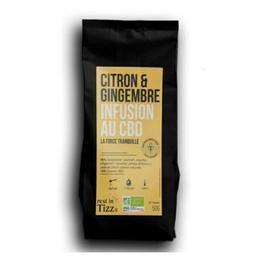 INFUSION BIO AU CBD GINGEMBRE CITRON BY TIZZ® 3x50grs