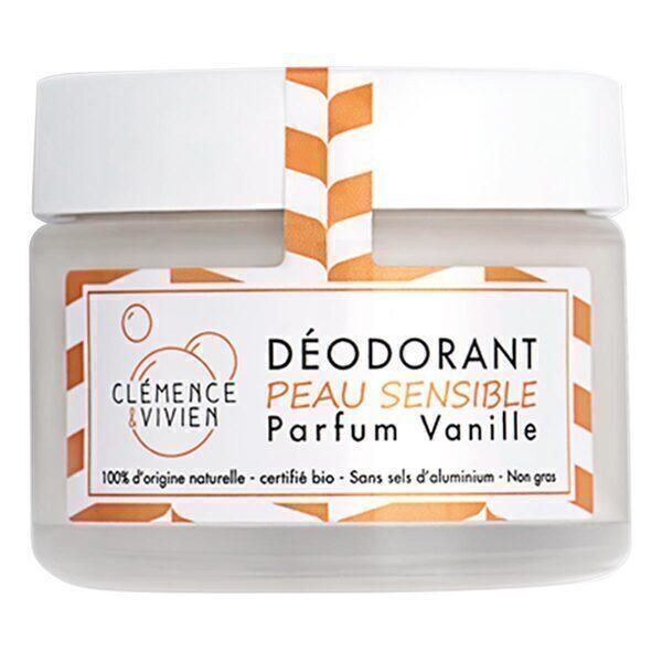 Déodorant en baume Vanille peau sensible 50g