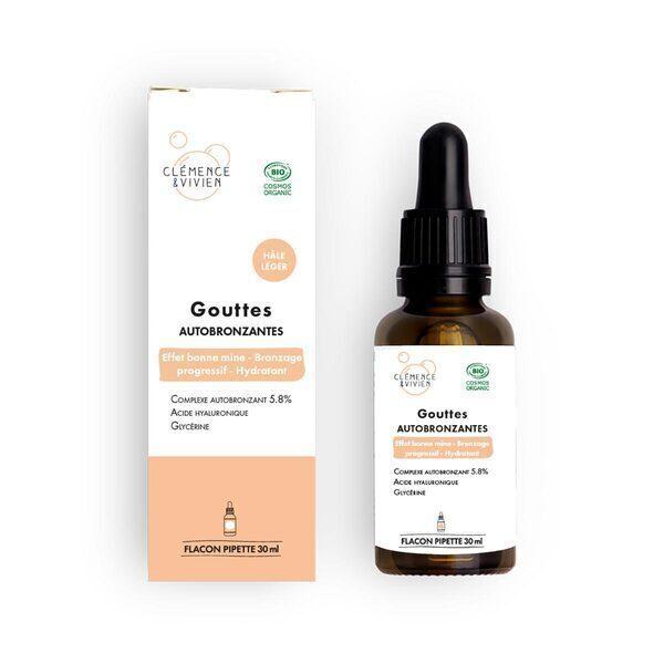 Gouttes autobronzantes hâle léger 30ml