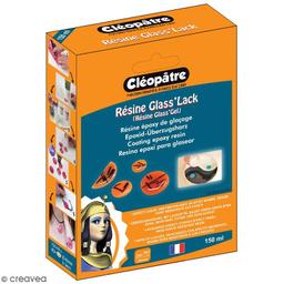 Coffret Résine Glass'Lack 150 ml - Résine et accessoires