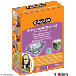 Résine Crystal Glass Cléopâtre 150 ml avec fiche conseils