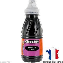 Encre de Chine Noir Cléopâtre 250 ml