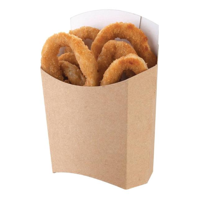 Lot de 1000 Grand Etui à Frites Kraft Compostable - Colpac