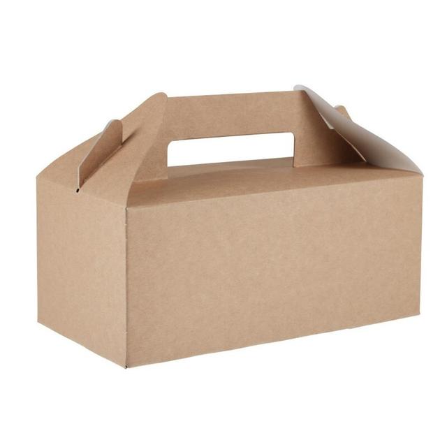 Lot de 125 boîtes pour Plats à Emporter Kraft Recyclable - Colpa