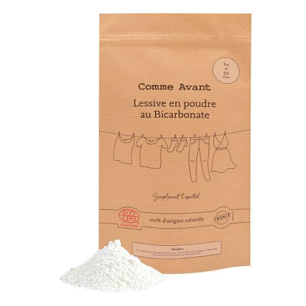 Lessive en poudre au bicarbonate 1kg