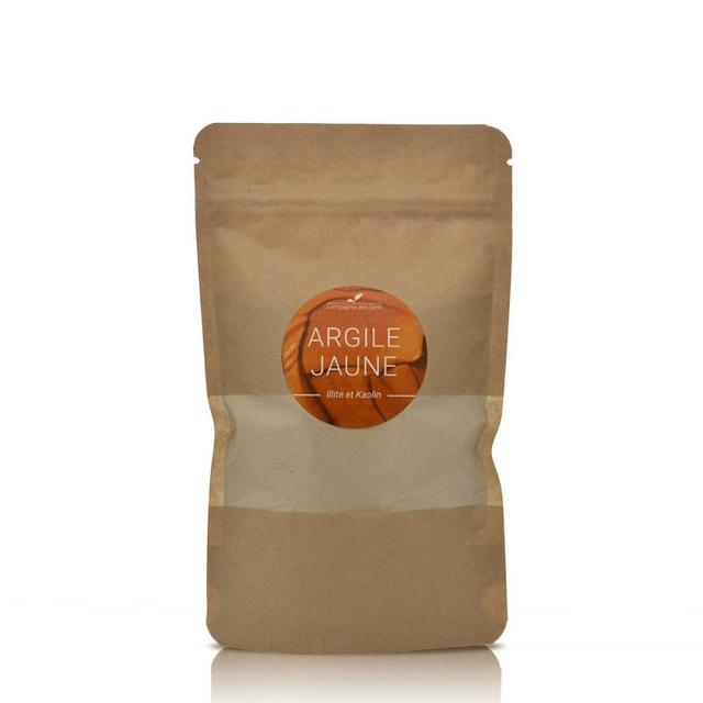 Argile Jaune Illite - Poudre surfine - 150g