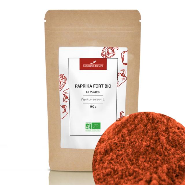 Paprika fort de Hongrie BIO - En poudre - 100g