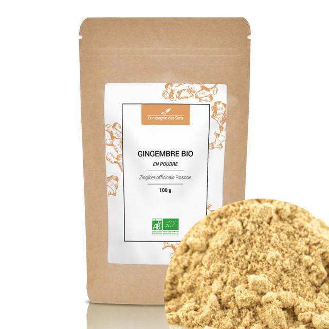 Gingembre BIO - En poudre - 100g